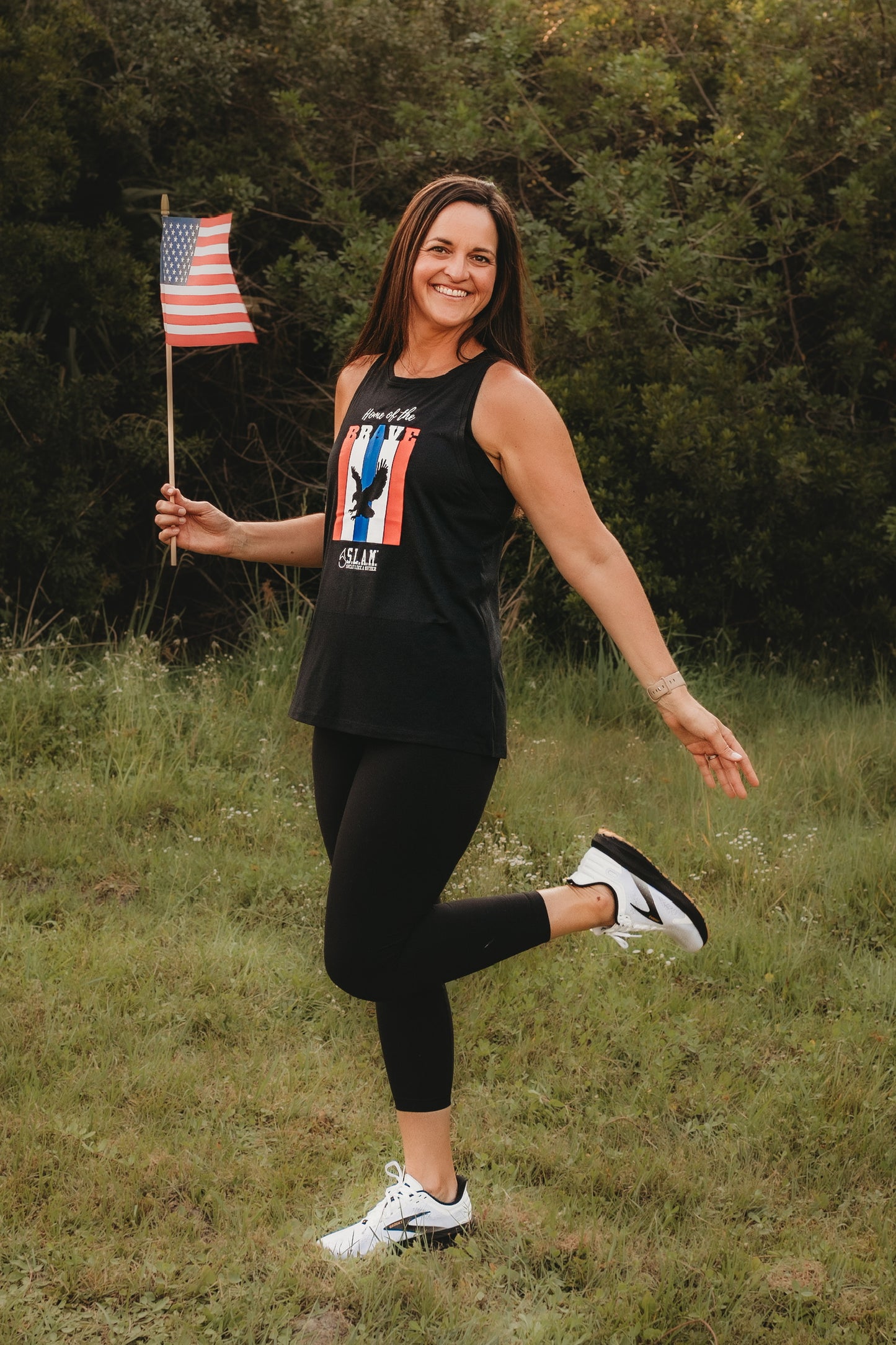 Patriotic SLAM High Neck Tank