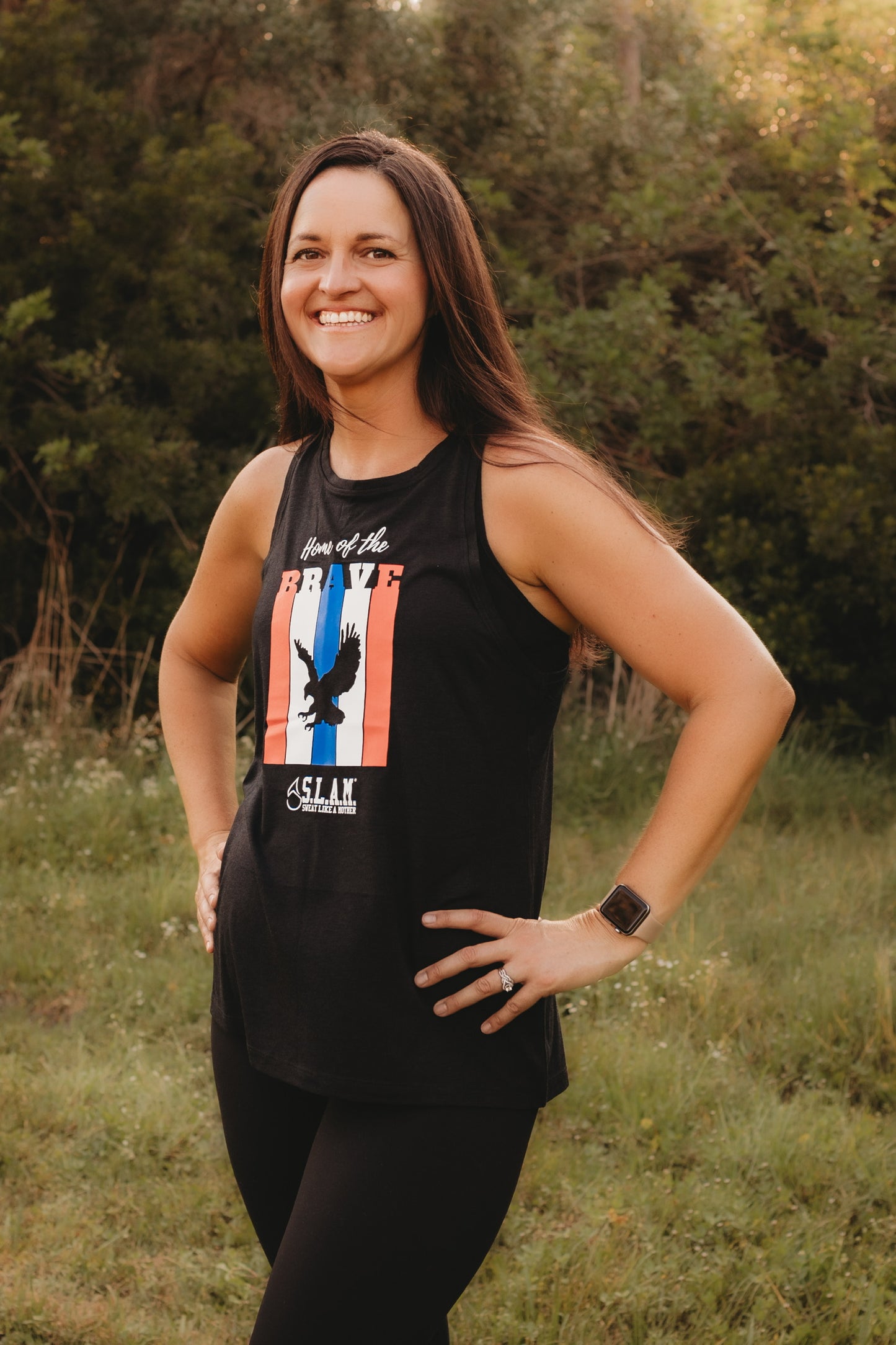Patriotic SLAM High Neck Tank