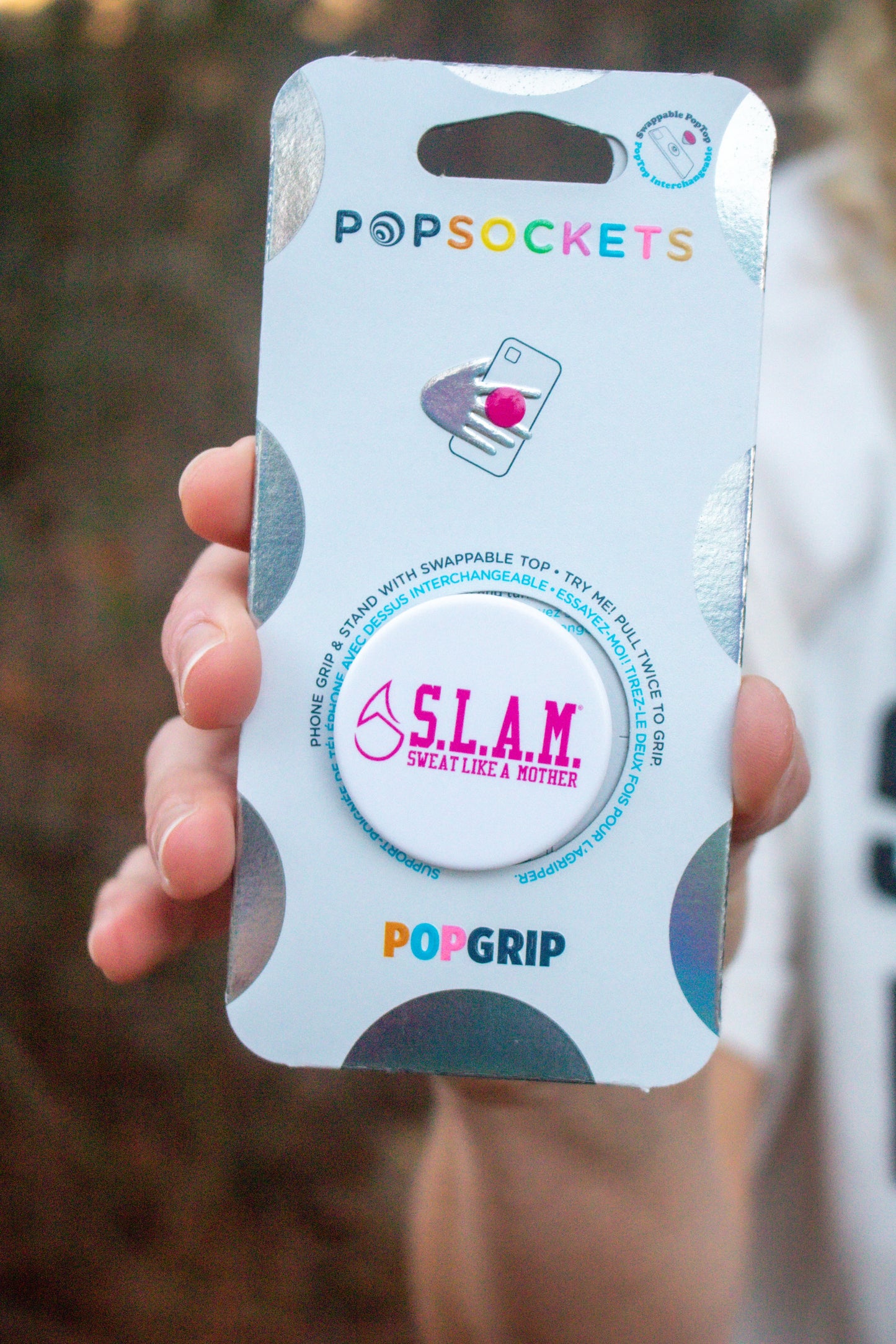 Custom S.L.A.M. Logo Pop Socket