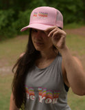 S.L.A.M. Be You Soft Pink Trucker Hat