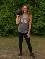 S.L.A.M. Be You Gray Triblend Racerback Tank