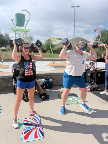 Patriotic SLAM Racerback Tank