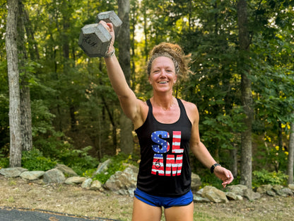 Patriotic SLAM Racerback Tank