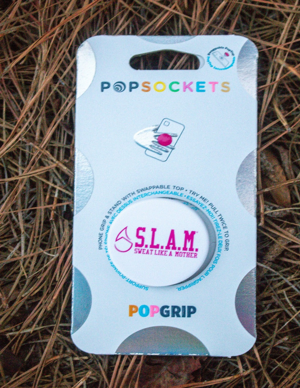 Custom S.L.A.M. Logo Pop Socket