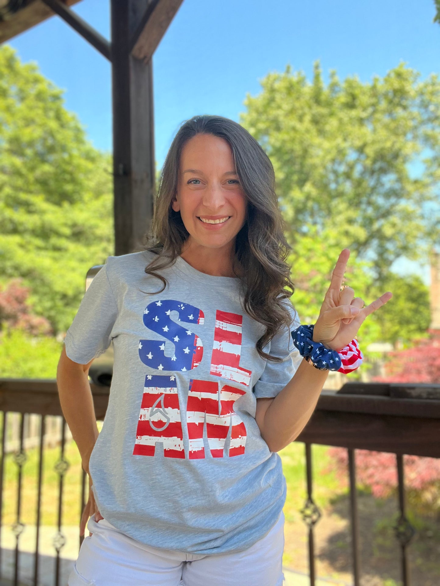 Patriotic SLAM Unisex Tee