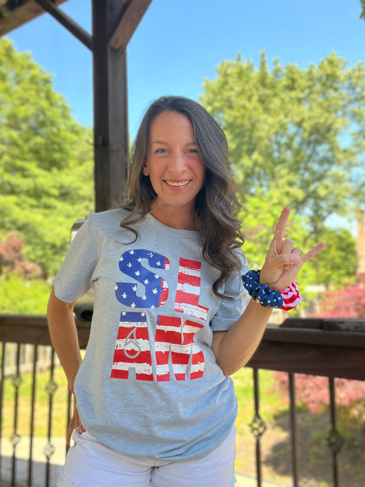 Patriotic SLAM Unisex Tee