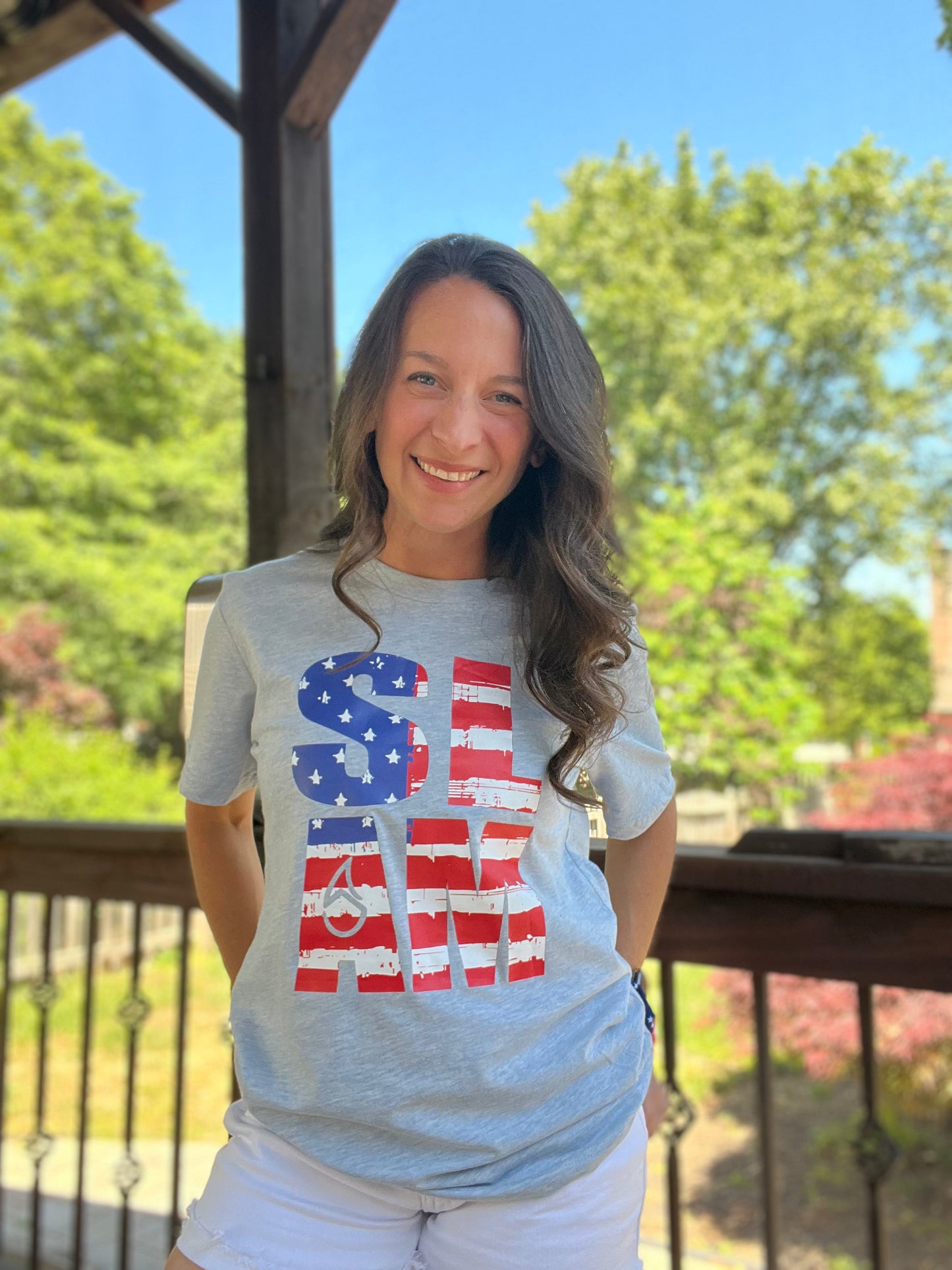 Patriotic SLAM Unisex Tee