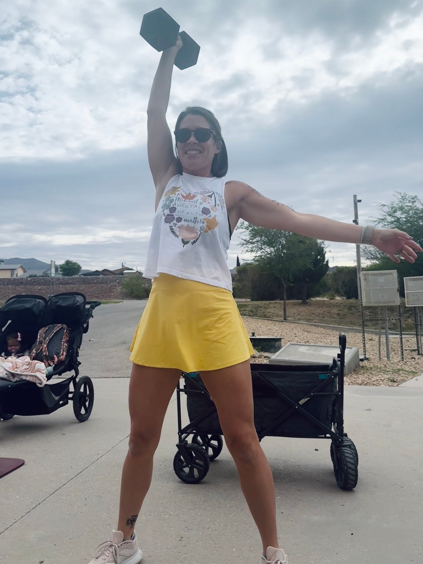 Maternal Mental Health SLAM Crop Tank