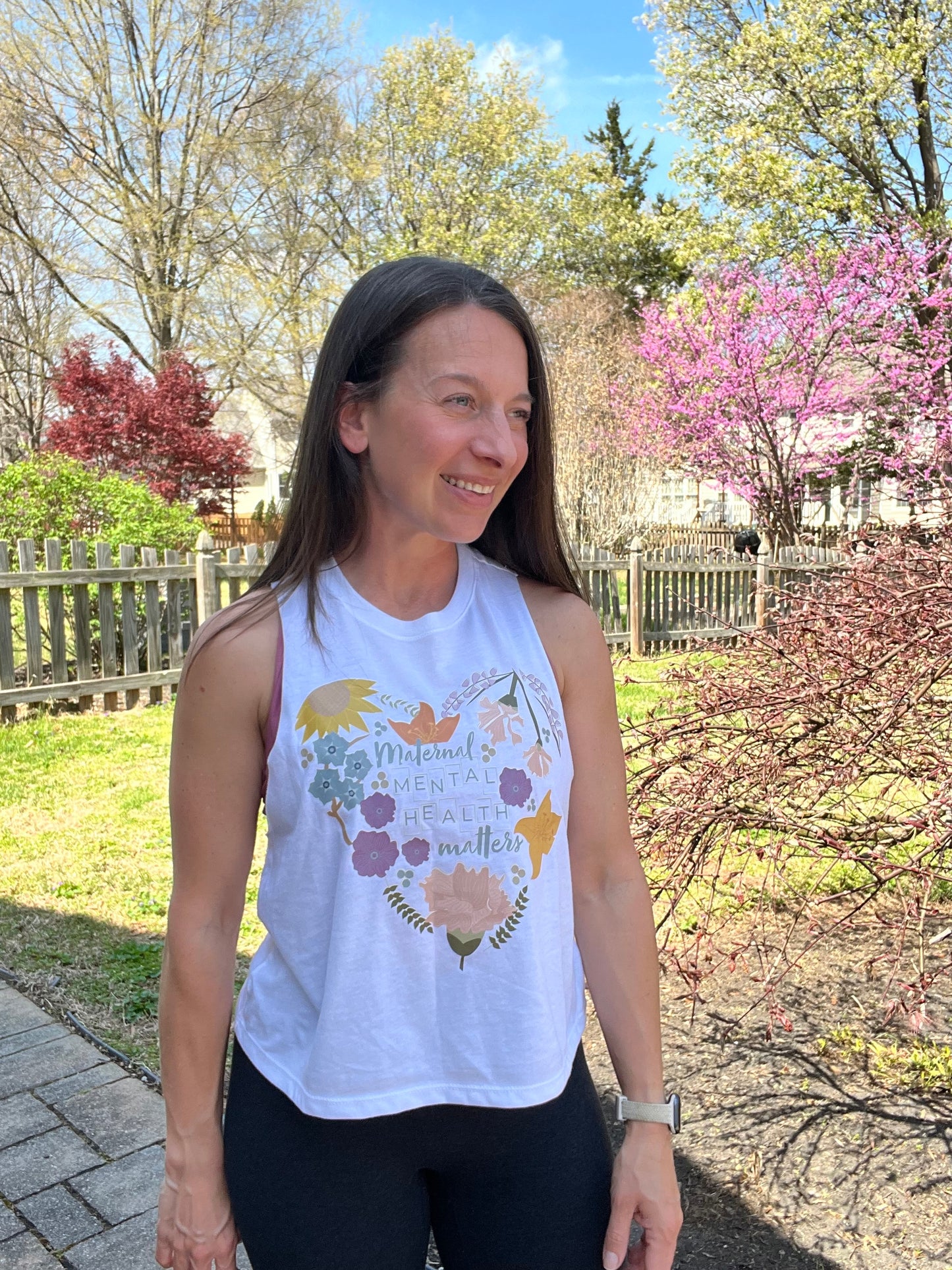 Maternal Mental Health SLAM Crop Tank