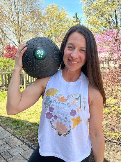 Maternal Mental Health SLAM Crop Tank