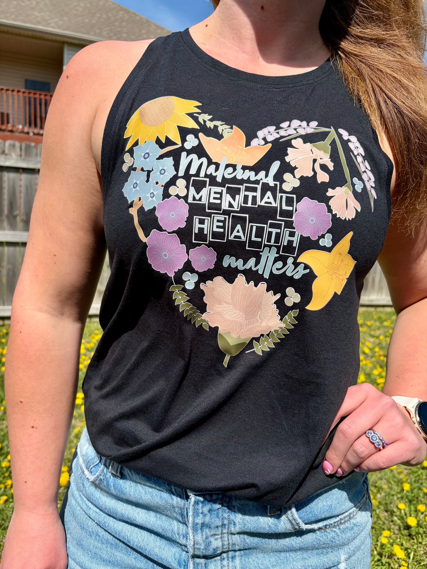Maternal Mental Health SLAM High Neck Tank