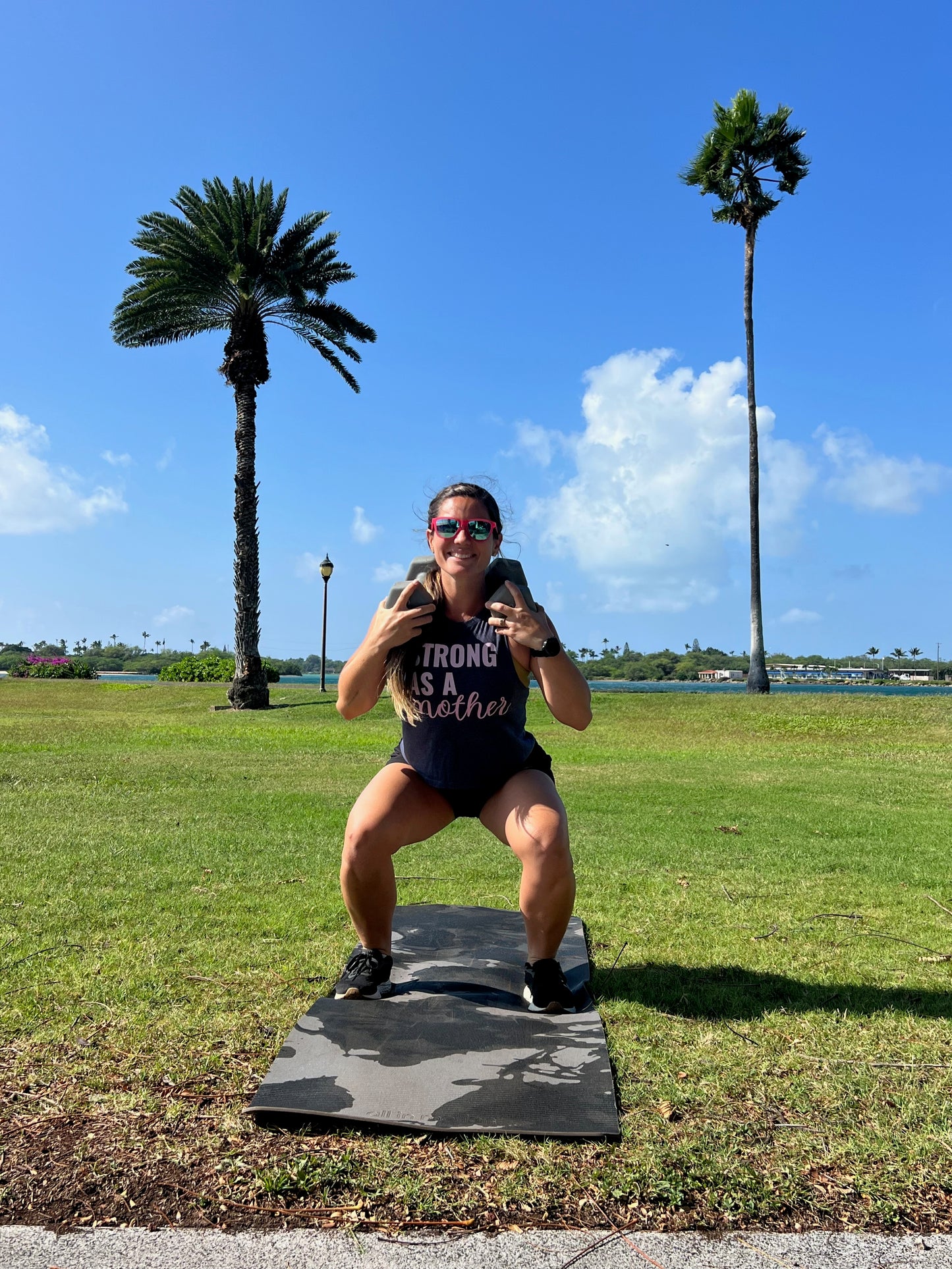Strong As A Mother SLAM Crop Tank