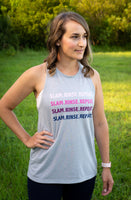 SLAM. RINSE. REPEAT. High Neck Tank