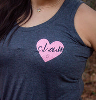 Sweat Like A Mother - Heart Racerback Tank