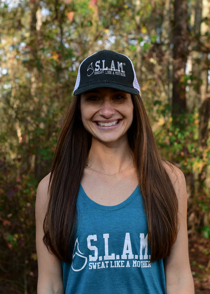 New S.L.A.M. Logo - Embroidered Ponytail Hat
